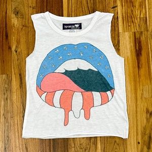 Kids Sparkle by Stoopher Tank Size 4